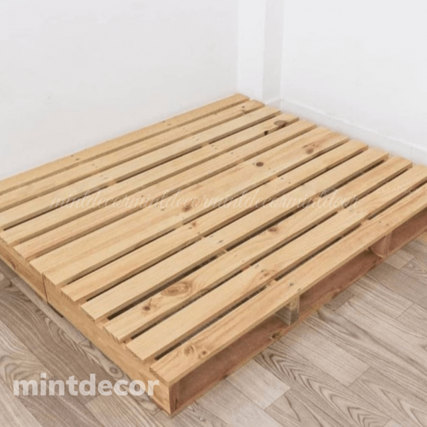 Giường gỗ 1m2 pallet giá rẻ tphcm
