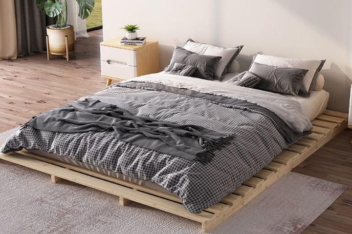 Giường pallet là giường được tạo nên từ các tấm pallet