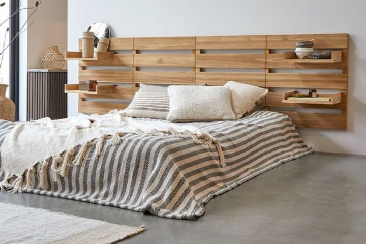12 mẫu decor giường pallet cho phòng ngủ ĐƠN GIẢN mà ĐẸP