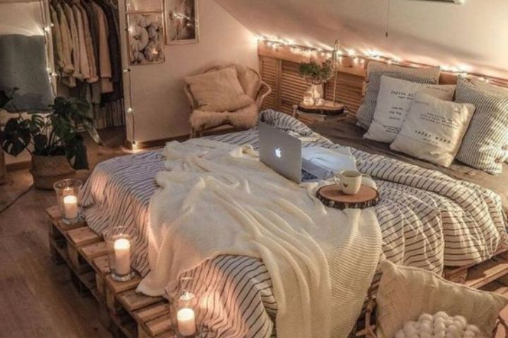 Cách đóng giường bằng gỗ pallet đơn giản