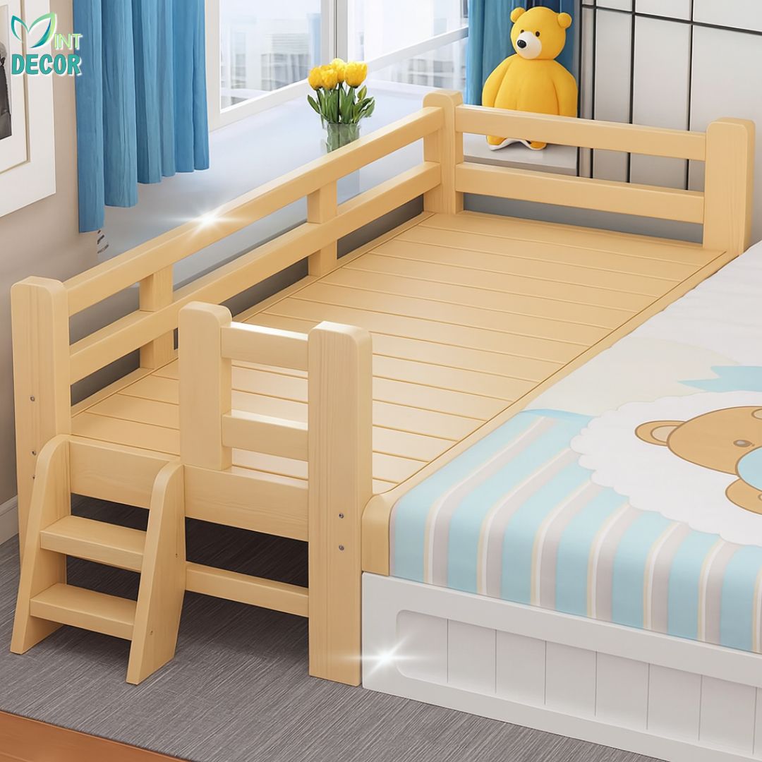 giuong-ghep-cho-be-voi-bo-me-dep-go-thong-de-thao-lap-dai-1m3-co-cau-thang